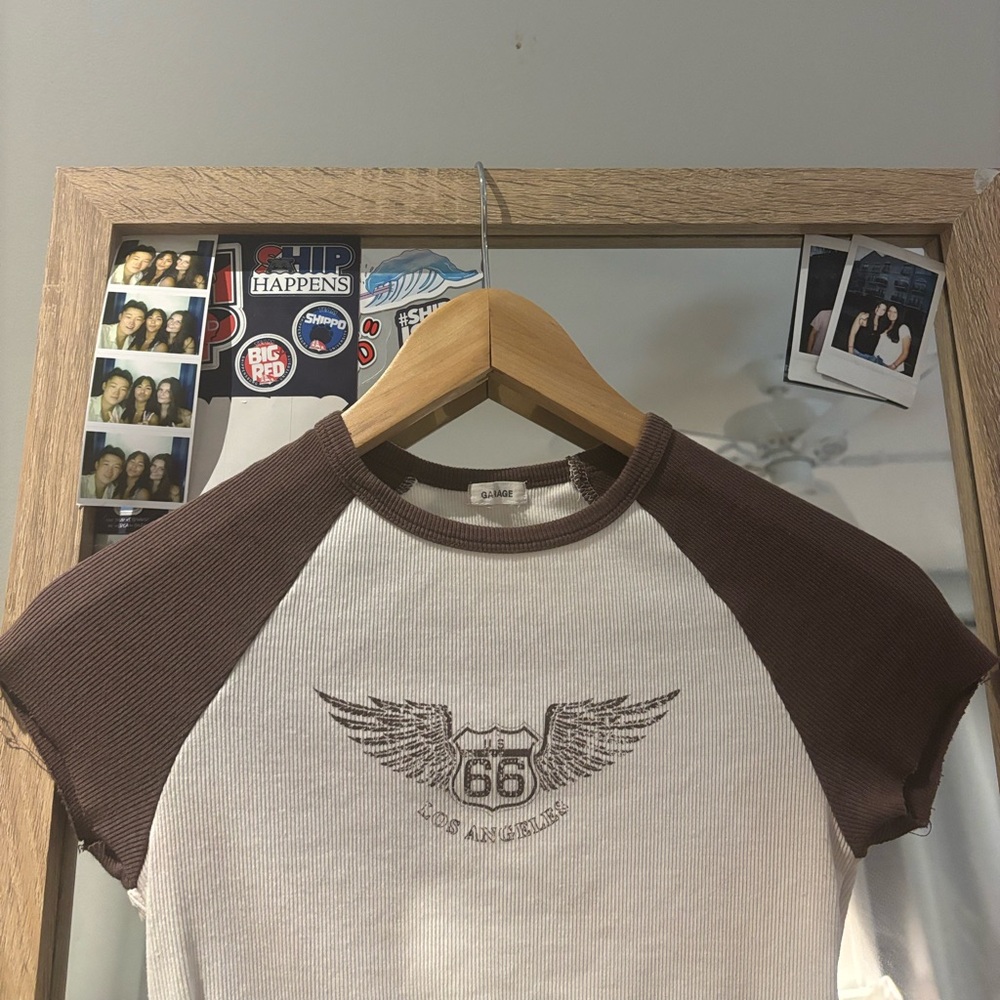 garage baby tee